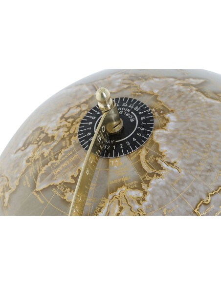 Globe Home ESPRIT Brown PVC Mango wood 27 x 25 x 43 cm