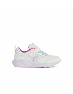 Sports Shoes for Kids Geox Sprintye White