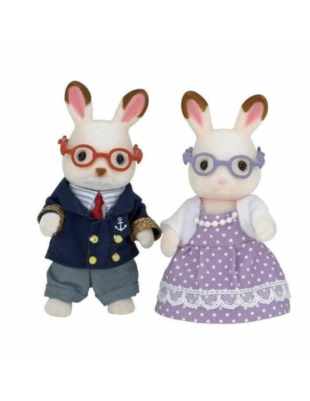 Action Figure Sylvanian Families 5190 Grandparents Rabbit Chocolate