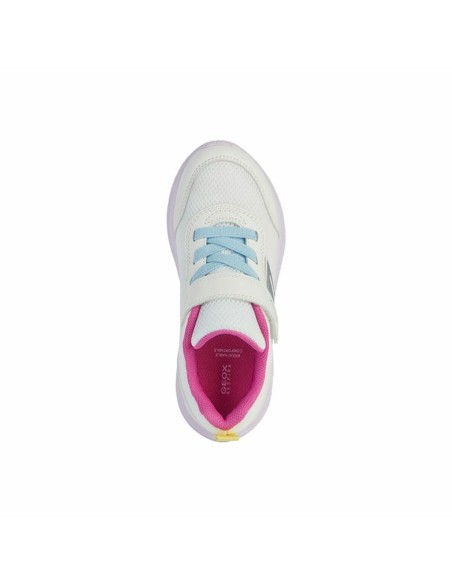 Sports Shoes for Kids Geox Sprintye White