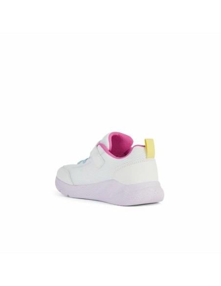 Sports Shoes for Kids Geox Sprintye White