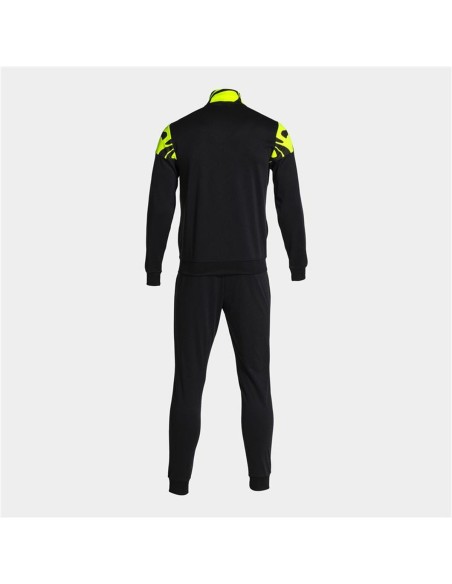 Children’s Tracksuit Joma Sport Lion II Yellow Black 2 Pieces