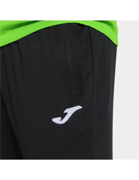 Children’s Tracksuit Joma Sport Lion II Black Green 2 Pieces