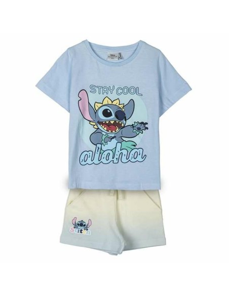 Set of clothes Stitch Light Blue