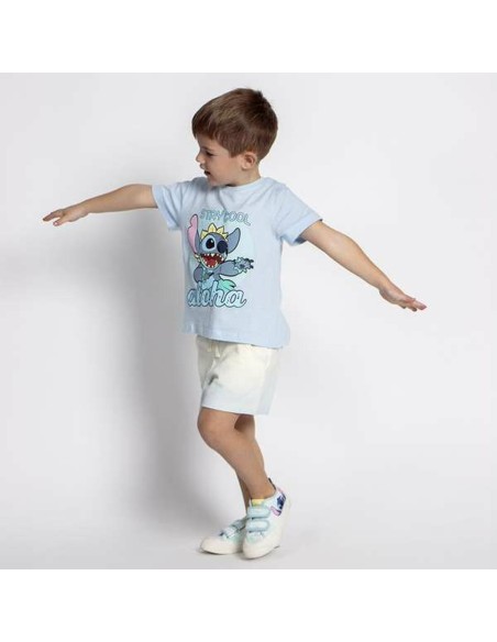 Set of clothes Stitch Light Blue