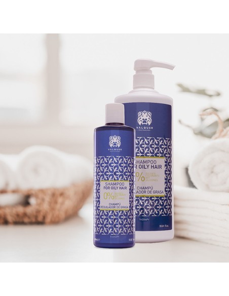 Anti-Grease Shampoo Valquer SIN SULFATOS 1 L