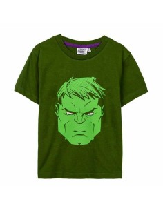 Child's Short Sleeve T-Shirt Hulk Beige 8 Years