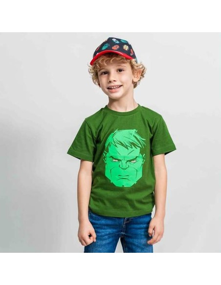 Child's Short Sleeve T-Shirt Hulk Beige 8 Years