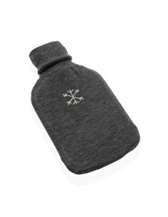 Hot Water Bottle Versa Grey Snowflakes