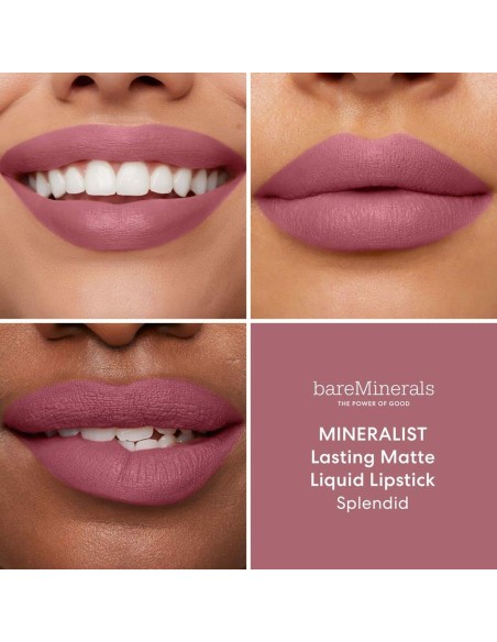 Liquid lipstick bareMinerals Mineralist Splendid 4 ml