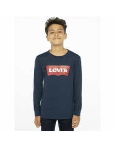 Children’s Long Sleeve T-shirt Levi's Batwing Dark blue 2
