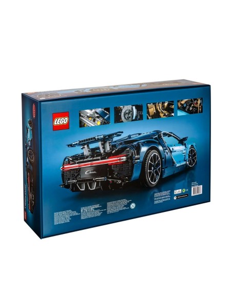 Playset Lego Technic: Bugatti Chiron 42083 3599 Pieces 32 x 14 x 56 cm