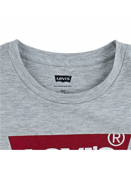 Child's Short Sleeve T-Shirt Levi's Batwing Light grey