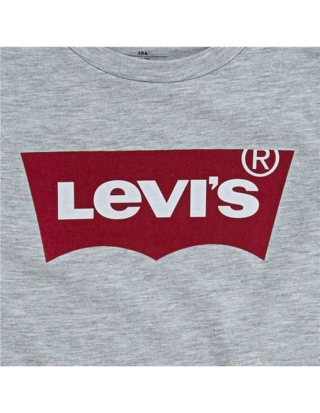 Child's Short Sleeve T-Shirt Levi's Batwing Light grey