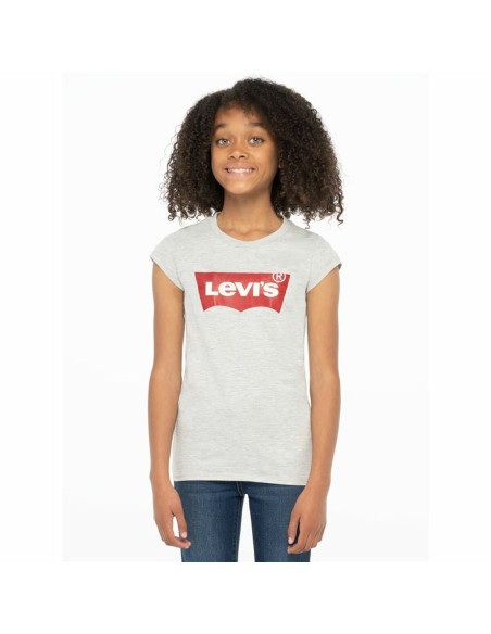 Child's Short Sleeve T-Shirt Levi's Batwing Light grey