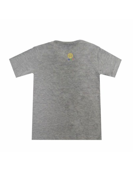 Child's Short Sleeve T-Shirt Rox Butterfly Light grey