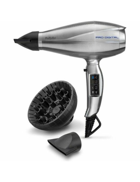 Hairdryer Babyliss Pro Digital 6000E 2200 W 2200 W Silver