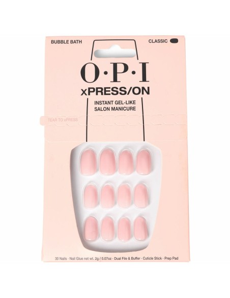 False nails Opi Bubble Bath Bubble Bath 30 Pieces