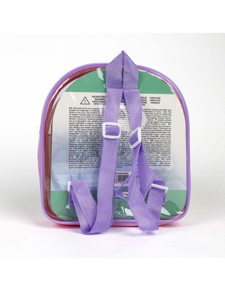 Children's Backpack with Hair Accessories Stitch Multicolour