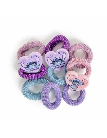 Children's Backpack with Hair Accessories Stitch Multicolour