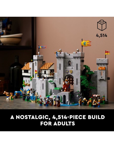 Construction set Lego ICONS 10305 Lion Knights' Castle 4514 Pieces