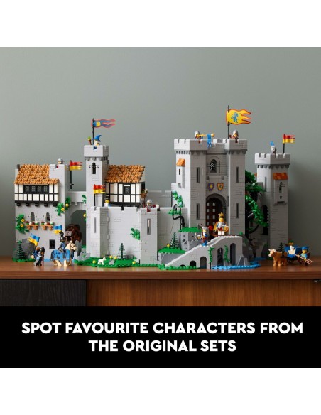 Construction set Lego ICONS 10305 Lion Knights' Castle 4514 Pieces