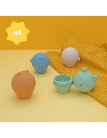 Bath Toys Badabulle 4 Pieces