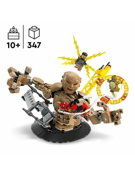 Construction set Lego 76280 Spiderman vs. Sandman: Final Battle Multicolour 347 Pieces