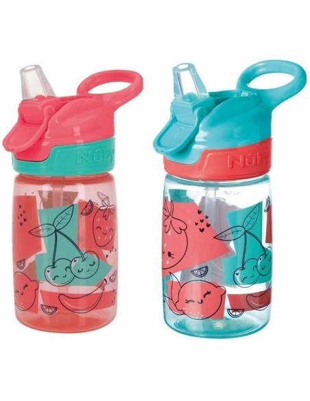 Training Glass Nûby Pink 360 ml