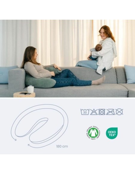 Breastfeeding Cushion Doomoo Green