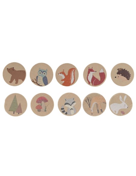 Memory Game Home ESPRIT 19 x 6,5 x 4 cm