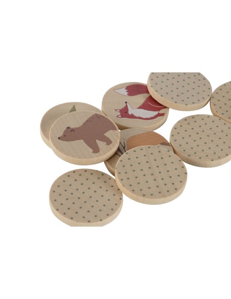 Memory Game Home ESPRIT 19 x 6,5 x 4 cm