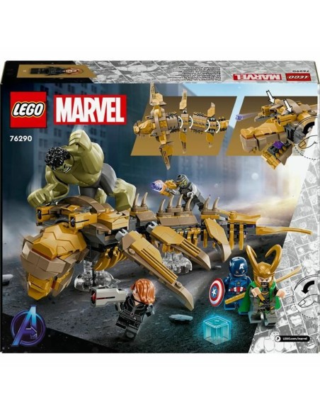 Construction set Lego Marvel 76290 Avengers Leviathan Set 347 Pieces