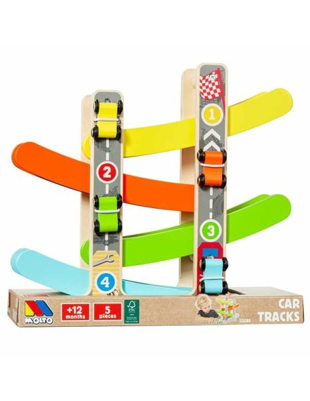 Wooden Track with Ramps for Car Moltó