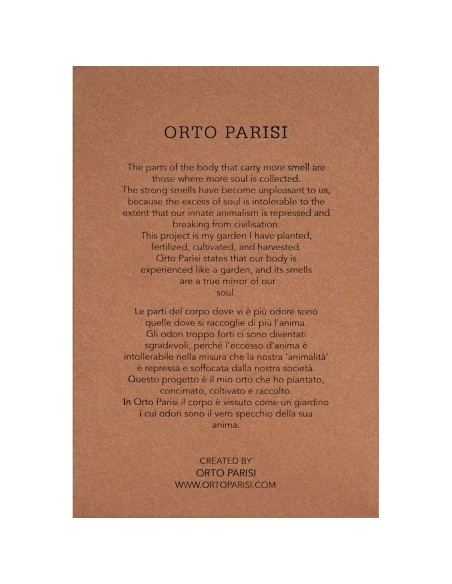 Unisex Perfume Orto Parisi BOCCANERA 50 ml