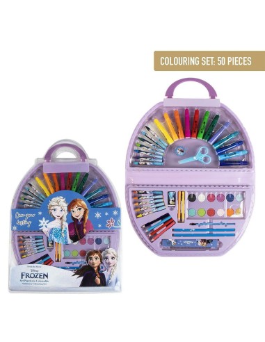 Drawing Set Frozen 50 Pieces