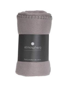 Fleece Blanket Atmosphera Brown Cotton 125 x 150 cm 2