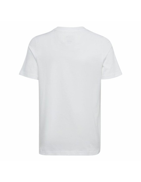 Child's Short Sleeve T-Shirt Adidas Essentials Big Logo Cotton