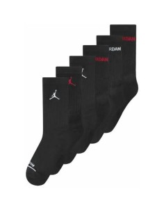 Sports Socks Jordan JHB JORDAN LEGEND CREW 6PK BJ0343 023 Black Children's 6 Units