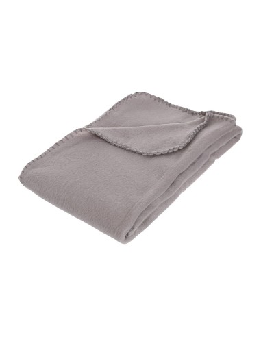 Fleece Blanket Atmosphera Brown Cotton 125 x 150 cm