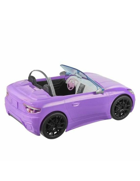 Doll Barbie And Her Purple Convertible