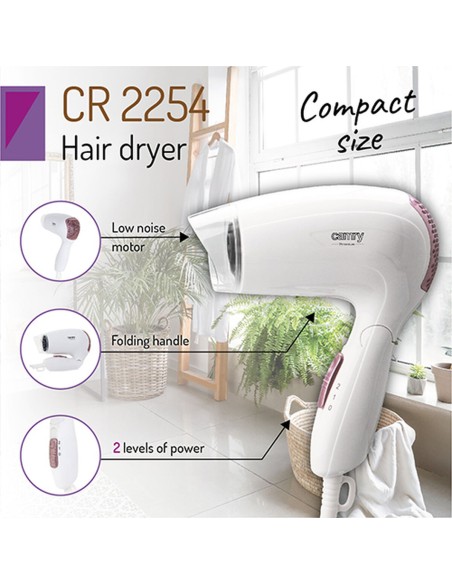 Hairdryer Adler CR 2254 White 1200 W