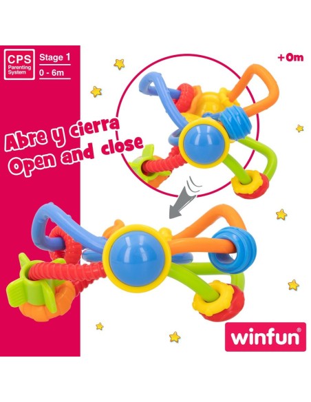 Rattle Winfun Plastic 12 x 13,5 x 12 cm (12 Units)