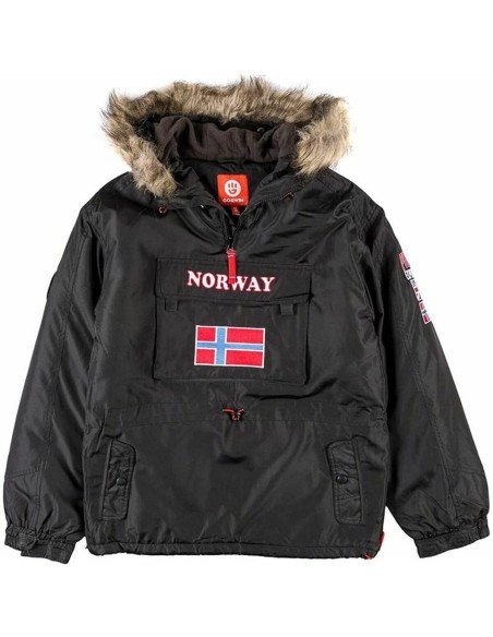 Unisex Parka Go & Win Noreg Black Children's
