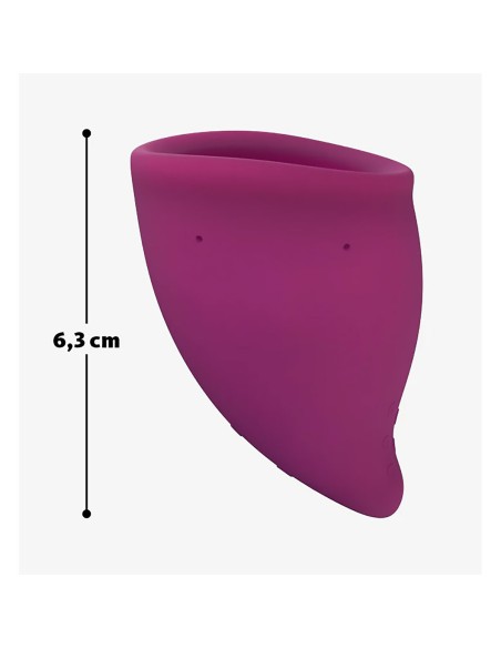 Menstrual Cup Fun Factory Fun Cup Grape Maroon