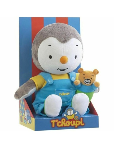 Fluffy toy Jemini T'choupi Polyester Multicolour 30 cm