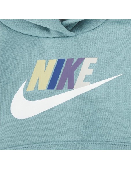 Children's Sports Outfit Nike Nkn Club Fleece Set Aquamarine