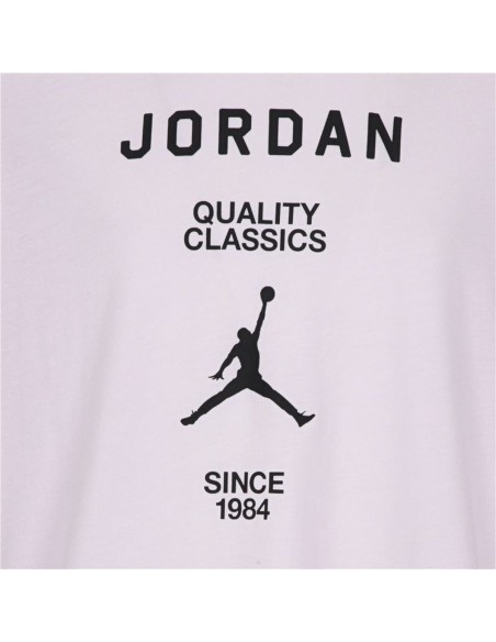 Child's Short Sleeve T-Shirt Jordan Jdg W J Ss Gf Gfx Pink