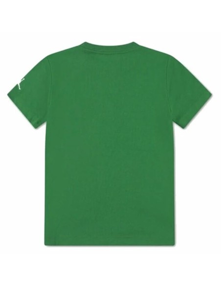 Child's Short Sleeve T-Shirt Jordan Jdb Jm 23 Mesh Ss Green
