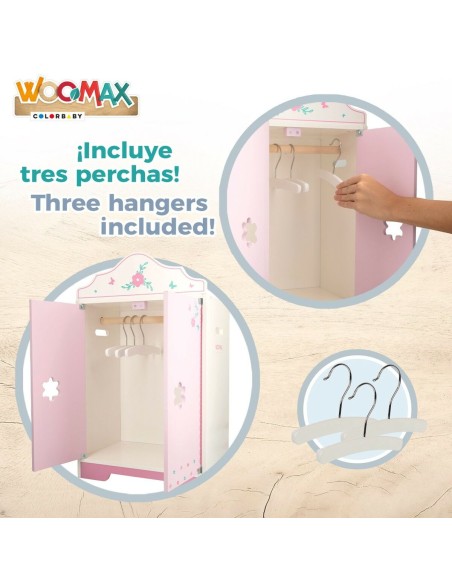 Cupboard Woomax Dolls 34 x 55 x 23 cm